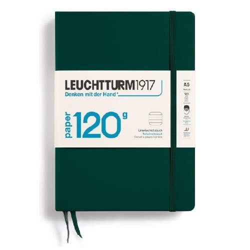 Notatnik Leuchtturm1917 A5 Edycja 120g Forest Green.jpg