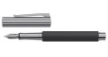 Pióro wieczne Graf von Faber-Castell Bloom Ebony.jpg