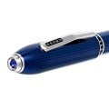 Pióro wieczne Cross Peerless 125 Quartz Blue korona skuwki.jpg