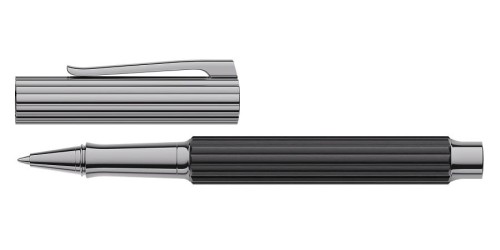 Pióro kulkowe Graf von Faber-Castell Bloom Ebony.jpg
