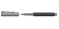 Pióro kulkowe Graf von Faber-Castell Bloom Ebony ze skuwką.jpg