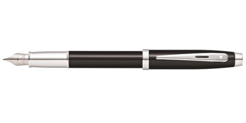 Pióro wieczne Sheaffer 100 Glossy Black Chrome.jpg