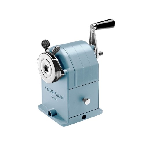 Temperówka mechaniczna na korbkę Caran d'Ache Alpine Frost edycja limitowana.jpg