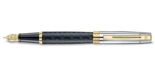 Pióro wieczne Sheaffer 300 Engraved Black GT.jpg