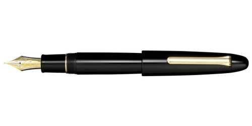 Pióro wieczne Sailor King of Pens Ebonite Black GT.jpg
