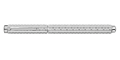 Pióro wieczne Caran d'Ache Ecridor Damier Grey Silver zamknięte.png