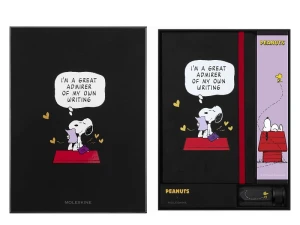 Zestaw prezentowy Blackwing x Moleskine x Peanuts - notatnik, ołówki, temperówka 