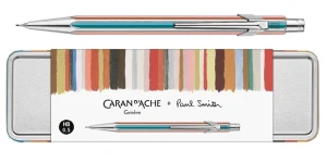Ołówek automatyczny Caran d'Ache 849 Paul Smith Silver edycja specjalna