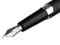 Pióro wieczne Diplomat Cobra Matte Black Guilloche stalówka.jpg