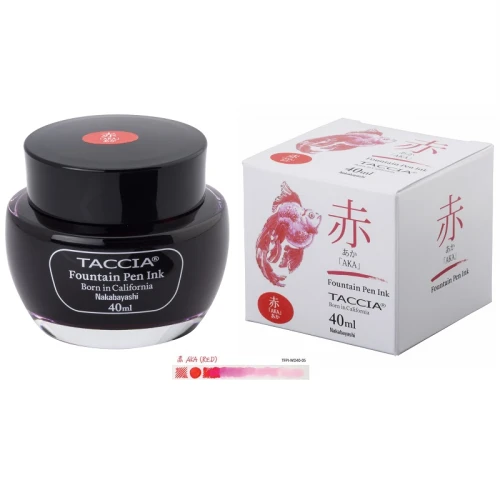 Atrament Taccia Sunaoiro Aka (Red) 40 ml.jpg
