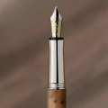 Pióro wieczne Graf von Faber-Castell Classic Thuja Burl Wood stalówka.jpg