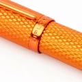 Pióro wieczne Diplomat Viper Orange Guilloche pierścień.jpg