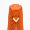 Pióro wieczne Diplomat Viper Orange Guilloche korona skuwki.jpg
