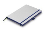 Notes Lamy  w twardej oprawie srebrno-niebieski A5