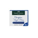 Naboje Faber-Castell niebieskie 6 szt.