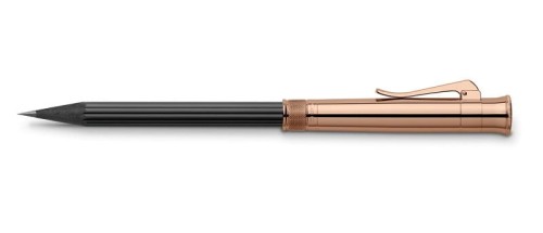 Ołówek Graf von Faber-Castell Perfect Pencil black rose gold .jpg