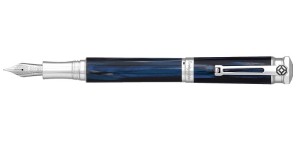 Pióro wieczne Montegrappa Emozione Butterfly niebiesko - szare