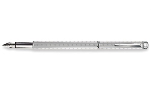 Pióro wieczne Caran d'Ache Ecridor Chevron Palladium.jpg