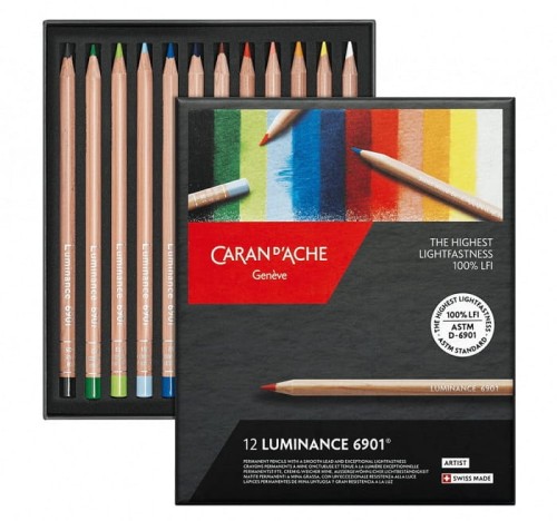 Kredki Caran d'Ache Luminance 6901 12 kolorów.jpg