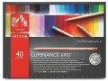 Kredki Caran d'Ache Luminance 6901 40 kolorów opakowanie.jpg