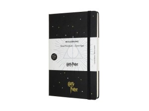 Moleskine Harry Potter i Insygnia Śmierci czarny w twardej oprawie 