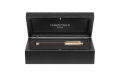 Pióro wieczne Caran d'Ache Varius Ebony Rose Gold etui.png
