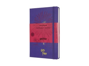 Moleskine Harry Potter i Zakon Feniksa fioletowy w twardej oprawie 