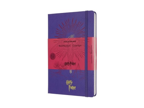 Notes Moleskine Harry Potter i Zakon Feniksa fioletowy w linie twardy.jpg