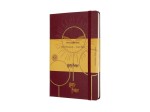 Moleskine Harry Potter i Książę Półkrwi bordowy w twardej oprawie 