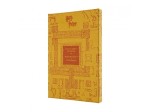 Moleskine Harry Potter żółty w twardej oprawie w linie w pudełku
