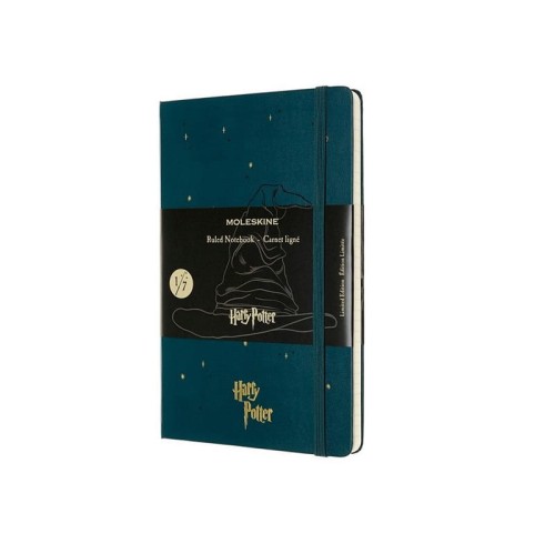 Notes Moleskine Harry Potter i Kamień Filozoficzny zielony w twardej oprawie w linie.jpg