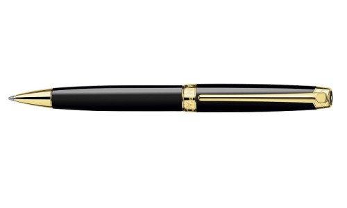 Długopis Caran d'Ache Leman Ebony Black Gold.jpg