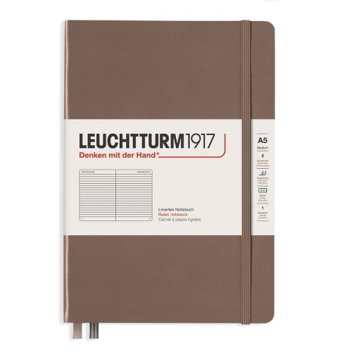 Notatnik Leuchtturm1917 Warm Earth Medium A5 twarda oprawa.jpg