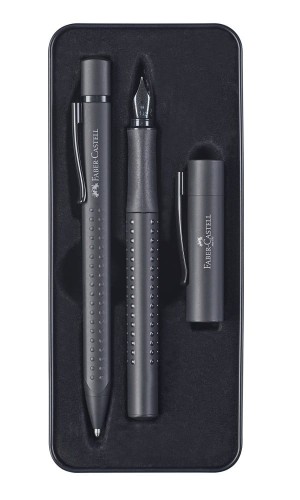 Zestaw prezentowy Faber-Castell Grip 2011 Black etui.jpg