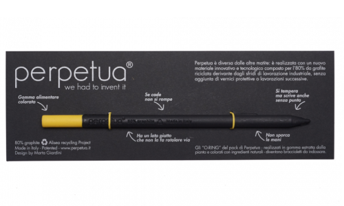 Ołówek Perpetua La Matita żółty.jpg