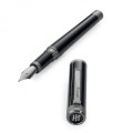 Pióro wieczne Montegrappa Zero Gun Metal Ruthenium otwarte.jpg