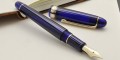 Pióro wieczne Platinum Century #3776 Chartres Blue otwarte.jpg