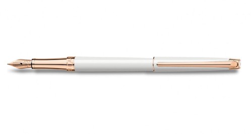 Pióro wieczne Caran d'Ache Leman Slim White Rose Gold.jpg