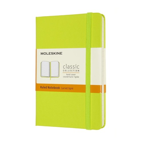Notatnik Moleskine Classic limonkowy twarda oprawa.jpg