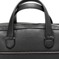 Aktówka Graf von Faber-Castell Cashmere Black dwukomorowa logo.jpg