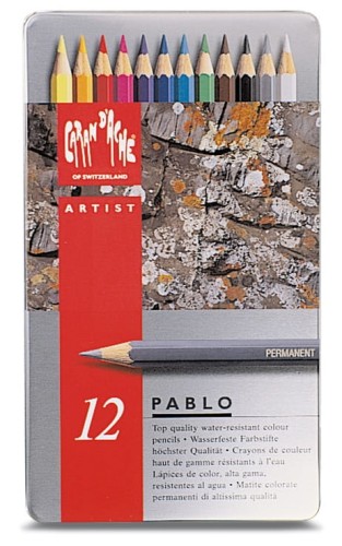 Kredki Caran d'Ache Pablo 12 kolorów.jpg