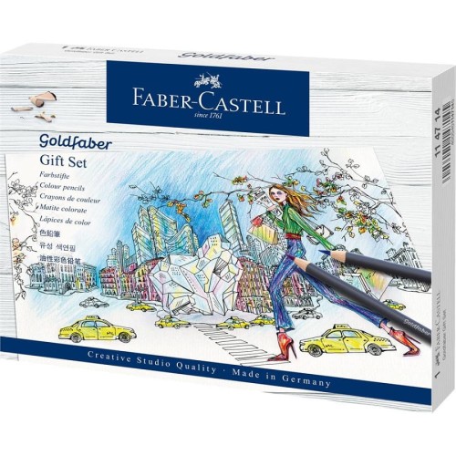Zestaw prezentowy Graf von Faber-Castell Goldfaber 21 elementów.jpg