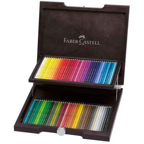 Kredki akwarelowe Faber-Castell Albrecht Dürer 72 szt. - drewniana kaseta.jpg