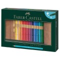Kredki akwarelowe Faber-Castell Albrecht Dürer 30 szt., pędzelek akwarelowy, piórnik rolowany.jpg