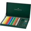 Kredki Faber-Castell Polychromos 20 szt., 4 ołówki Castell 900 i akcesoria.jpg