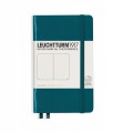 Notatnik Leuchtturm1917 Pocket A6 Pacific Green morski.jpg