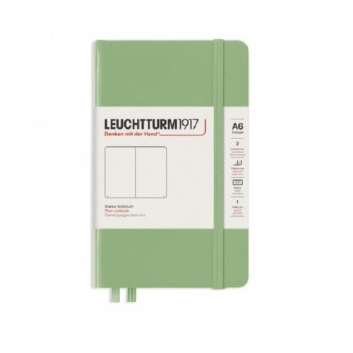 Notatnik Leuchtturm1917 Pocket A6 Sage szałwiowy.jpg