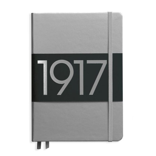 Notatnik Leuchtturm1917 Medium A5 Silver srebrny edycja limitowana.jpg