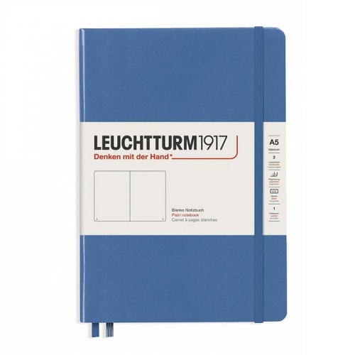 Notatnik Leuchtturm1917 Medium A5 Muted Colours Denim niebieski.jpg