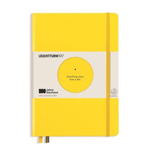 Notatnik Leuchtturm1917 Medium A5 Bauhaus Lemon cytrynowy edycja limitowana.jpg